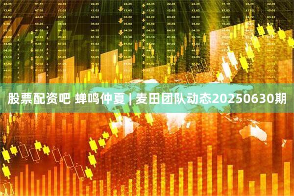 股票配资吧 蝉鸣仲夏 | 麦田团队动态20250630期