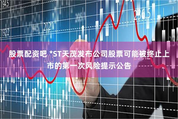 股票配资吧 *ST天茂发布公司股票可能被终止上市的第一次风险提示公告