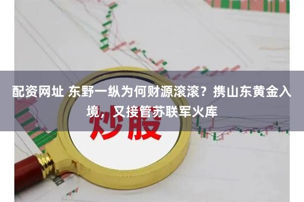 配资网址 东野一纵为何财源滚滚？携山东黄金入境，又接管苏联军火库
